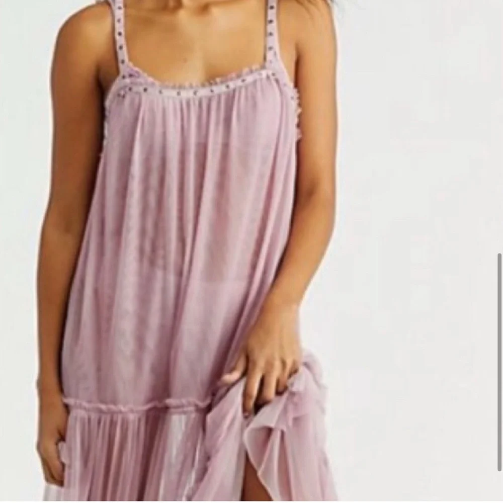 NWT Free People Intimately Night Out Rose Dress or Slip Fits Sizes XS-L